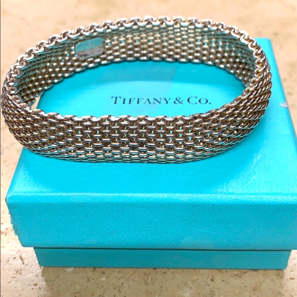 Tiffany Mesh cuff bracelet